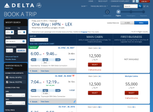 nyc area to lex lowest price