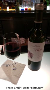 the BAR at Delta SkyClub Delta Points blog review (2)