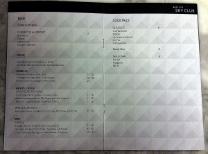 the BAR at Delta SkyClub Delta Points blog review (4)