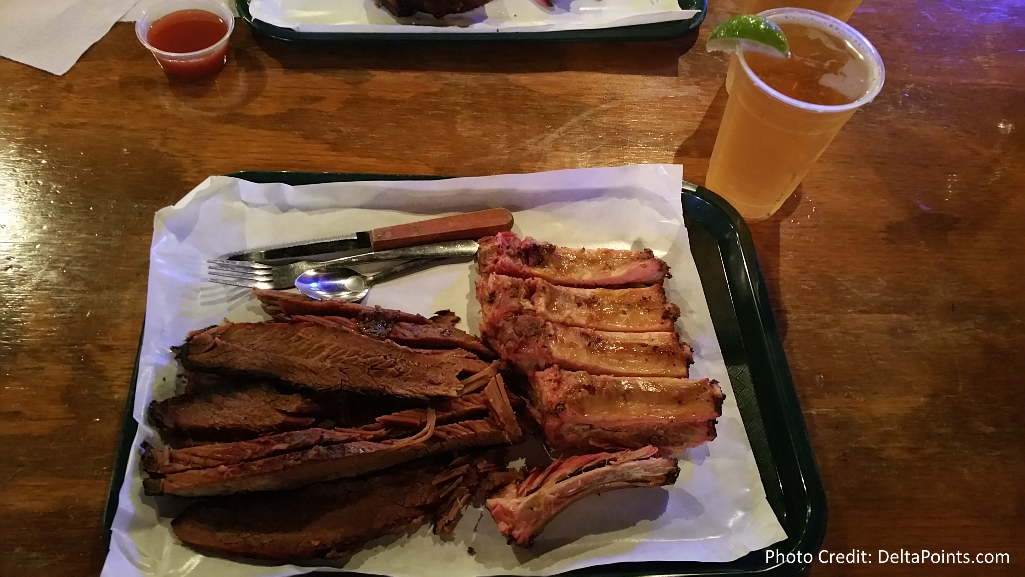 A busted Delta mileage run leads to Texas BBQ, Centurion time & vouchers. What’s not to love?