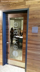 Centurion Club Miami Spa just off reception desk delta points blog