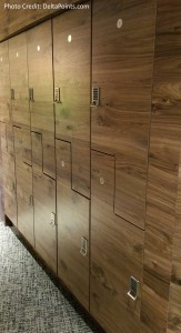 Centurion Club Miami lockers left of reception delta points blog