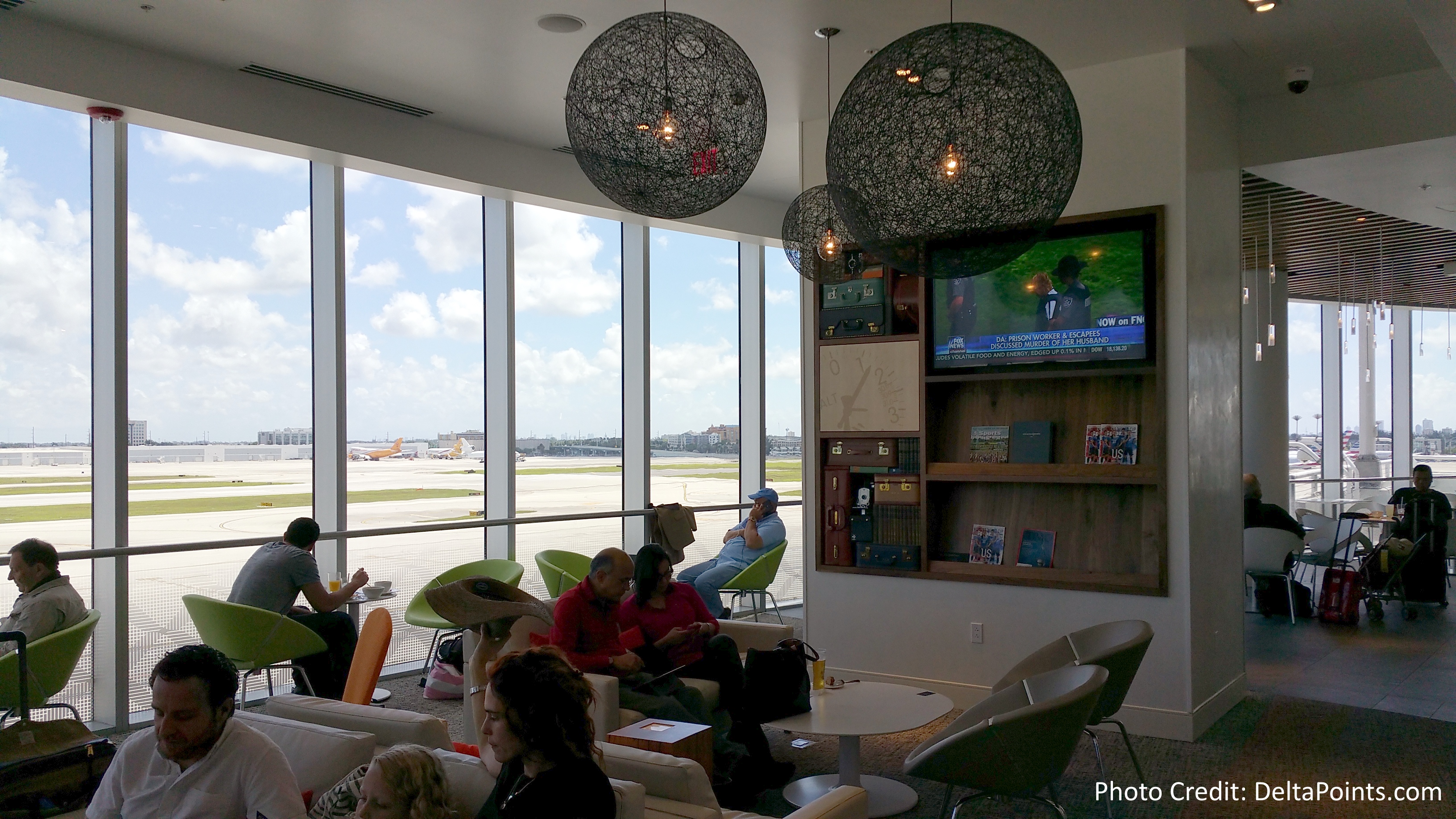 American Express Centurion Club Miami MIA review & access for Delta flyers (how to get to the club)