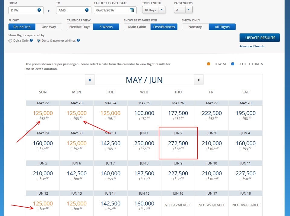 STOP THE PRESSES – some Delta “LEVEL 1” business class award space JUNE 2016 to Europe? Yep! But should you book these tickets?