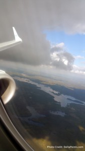 KLM Euro business class from Manchester to Amsterdam then to Gothenburg Delta Points blog (10)