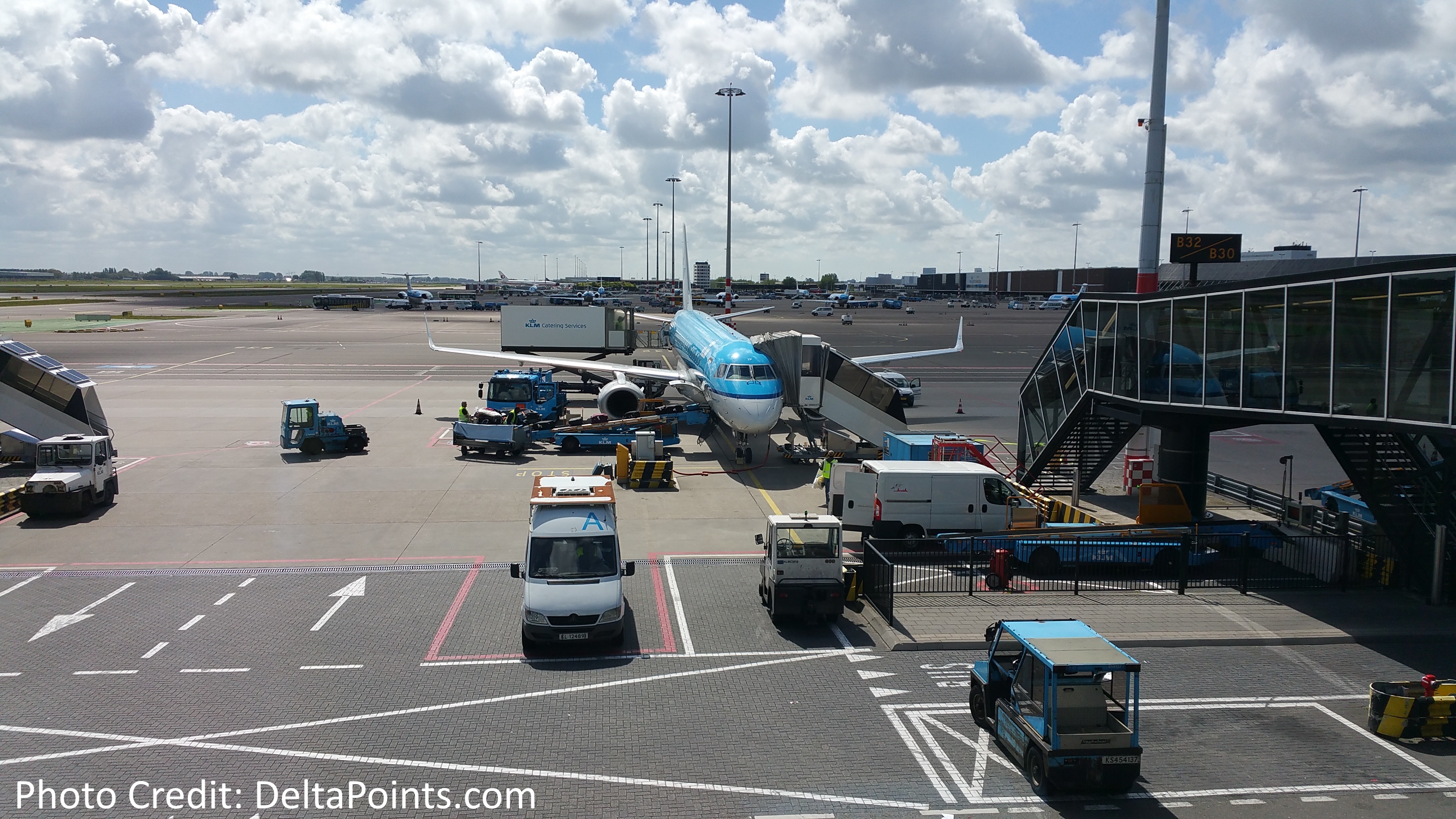 KLM Euro business class to Amsterdam & Gothenburg