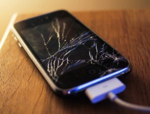 broken screen
