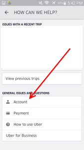 how to find out what your rider UBER rating is - how to - delta points blog (4)