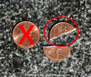 us penny cut in half delta points blog less than one penny now