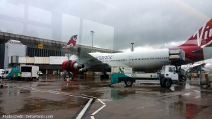 virgin 747 manchester airport MAN delta points blog