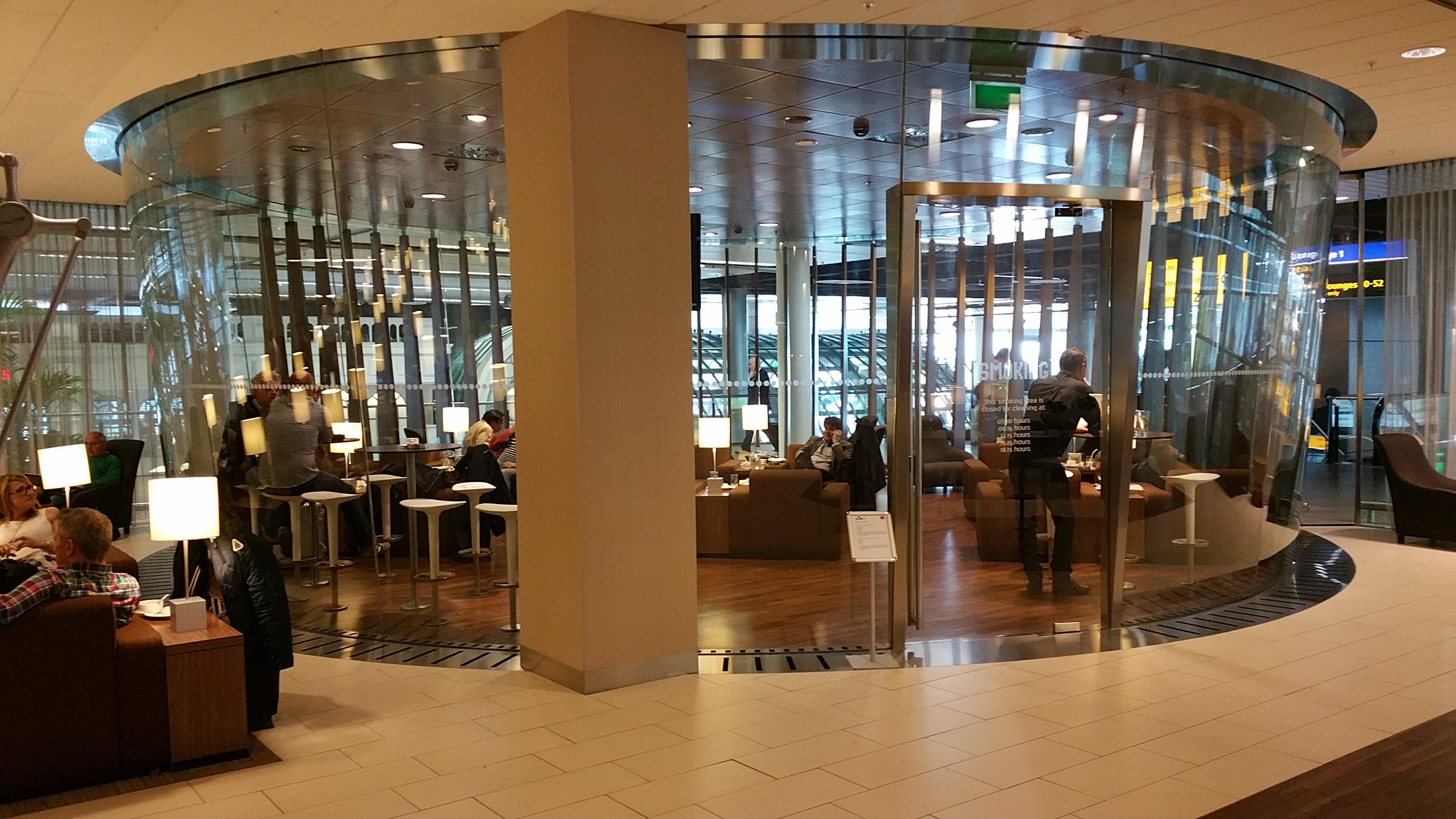 The KLM Crown Lounge Amsterdam #25 AMS airport review