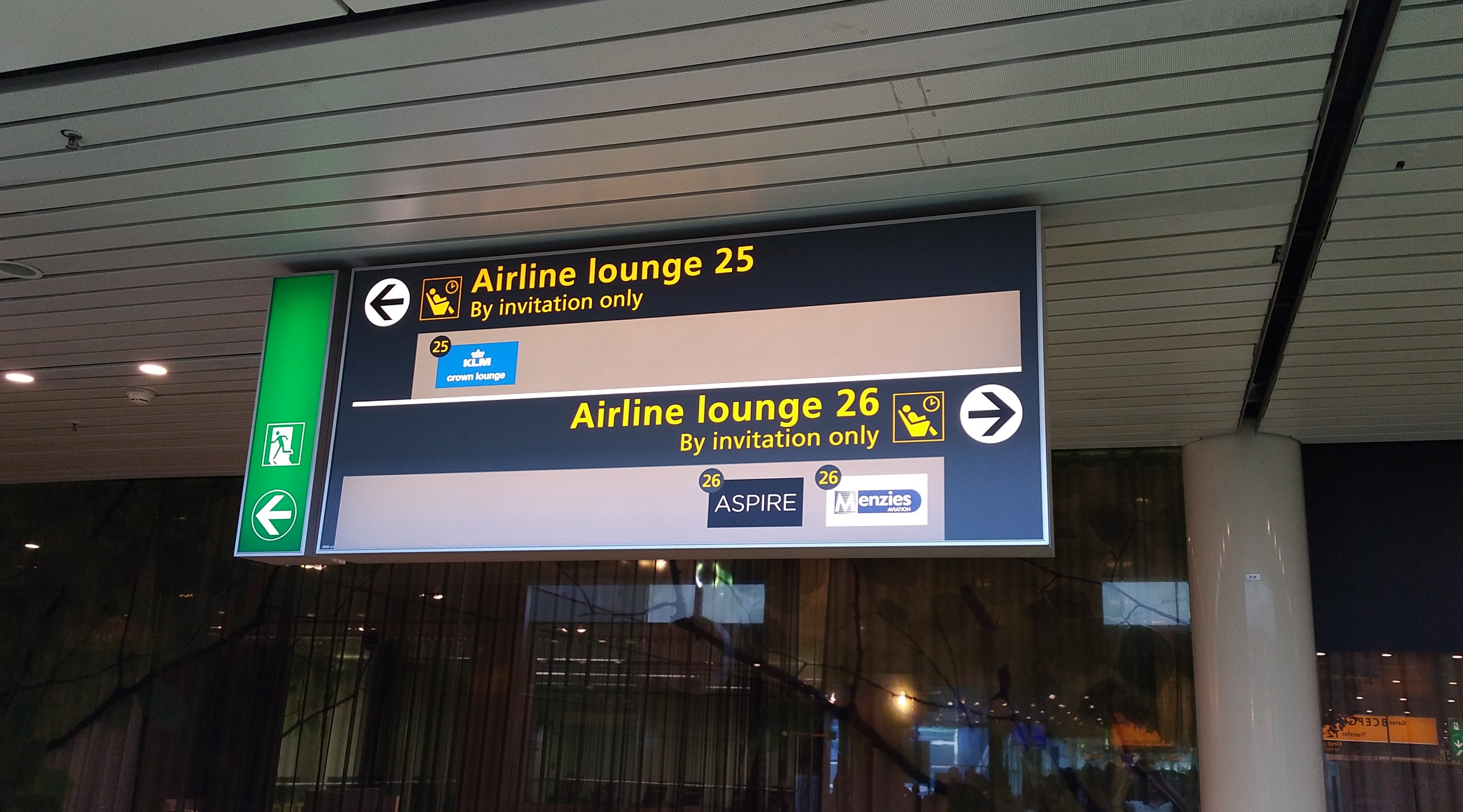 ASPIRE lounge #26 Amsterdam AMS Priority Pass lounge review