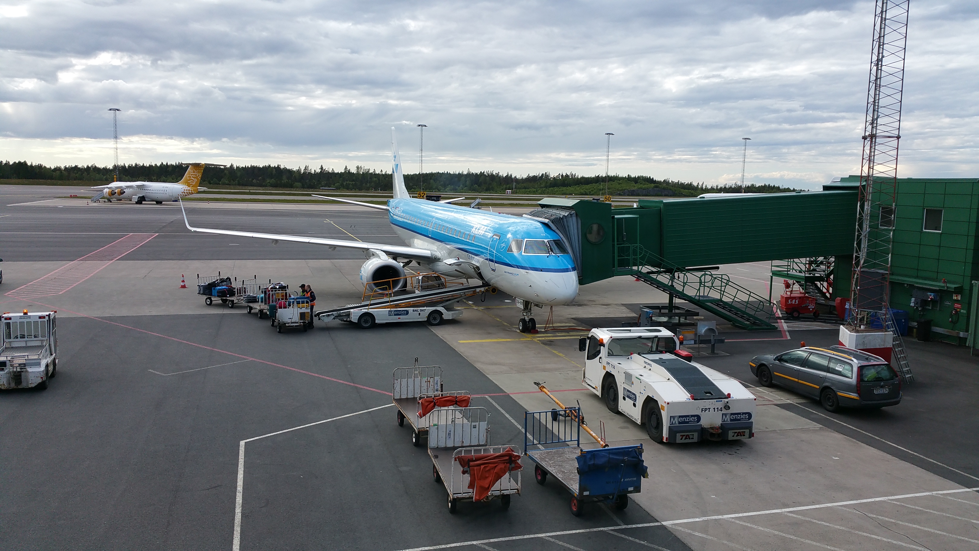 KLM Euro business class to Amsterdam & Manchester