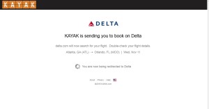 kayak is sending you over to basic economy