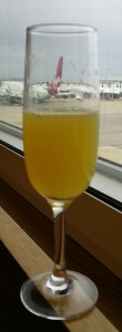 virgin atlantic tail in mimosa
