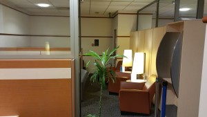 virgin delta escape T2 lounge manchester MAN airport review (6)