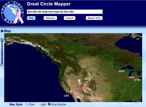 13066mqm delta elite mileage run