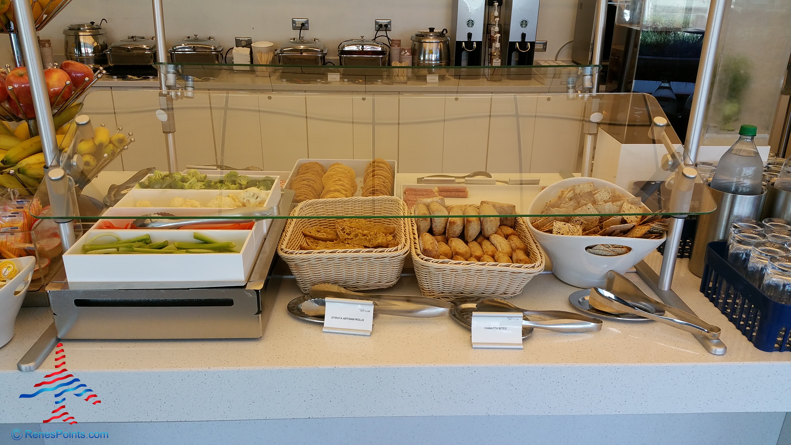 Delta Sky Club Atlanta ATL F International concourse Review by Renes Points