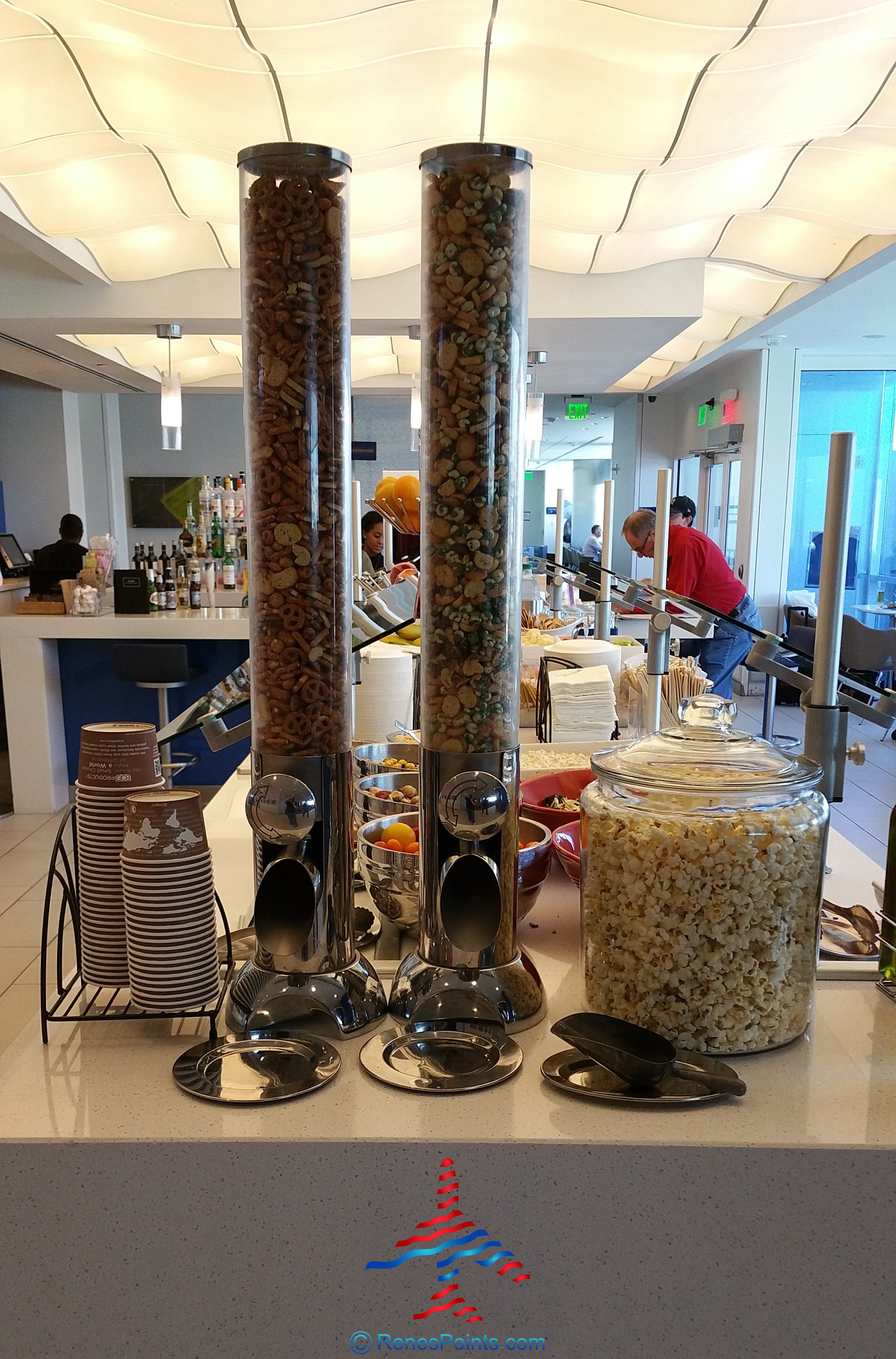 Delta Sky Club Atlanta ATL F International concourse Review by Renes Points