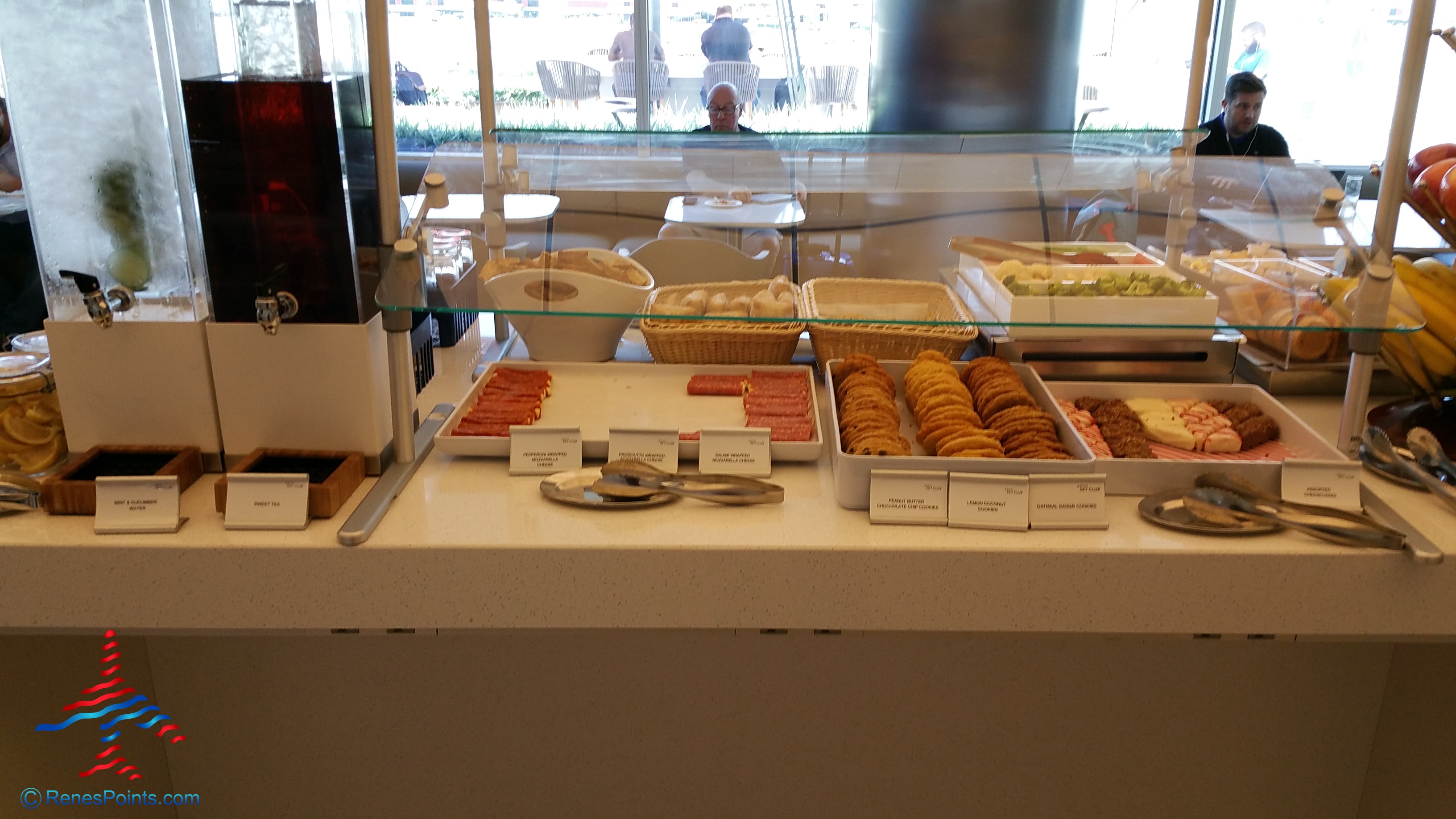 Delta Sky Club Atlanta ATL F International concourse Review by Renes Points