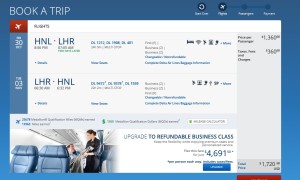 delta-com hnl to lhr