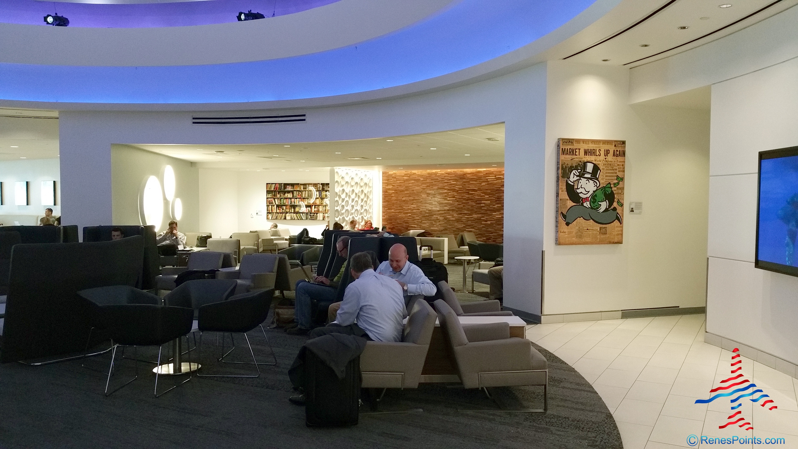 Los Angeles (LAX) Delta Sky Club refurbished 2015 review by RenésPoints (Now Closed with T2/3 move)