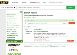 luggage pros on ebates