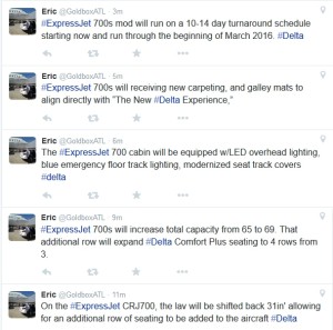 tweets from Eric on twitter Delta seats changes for FAs work comfort (3)