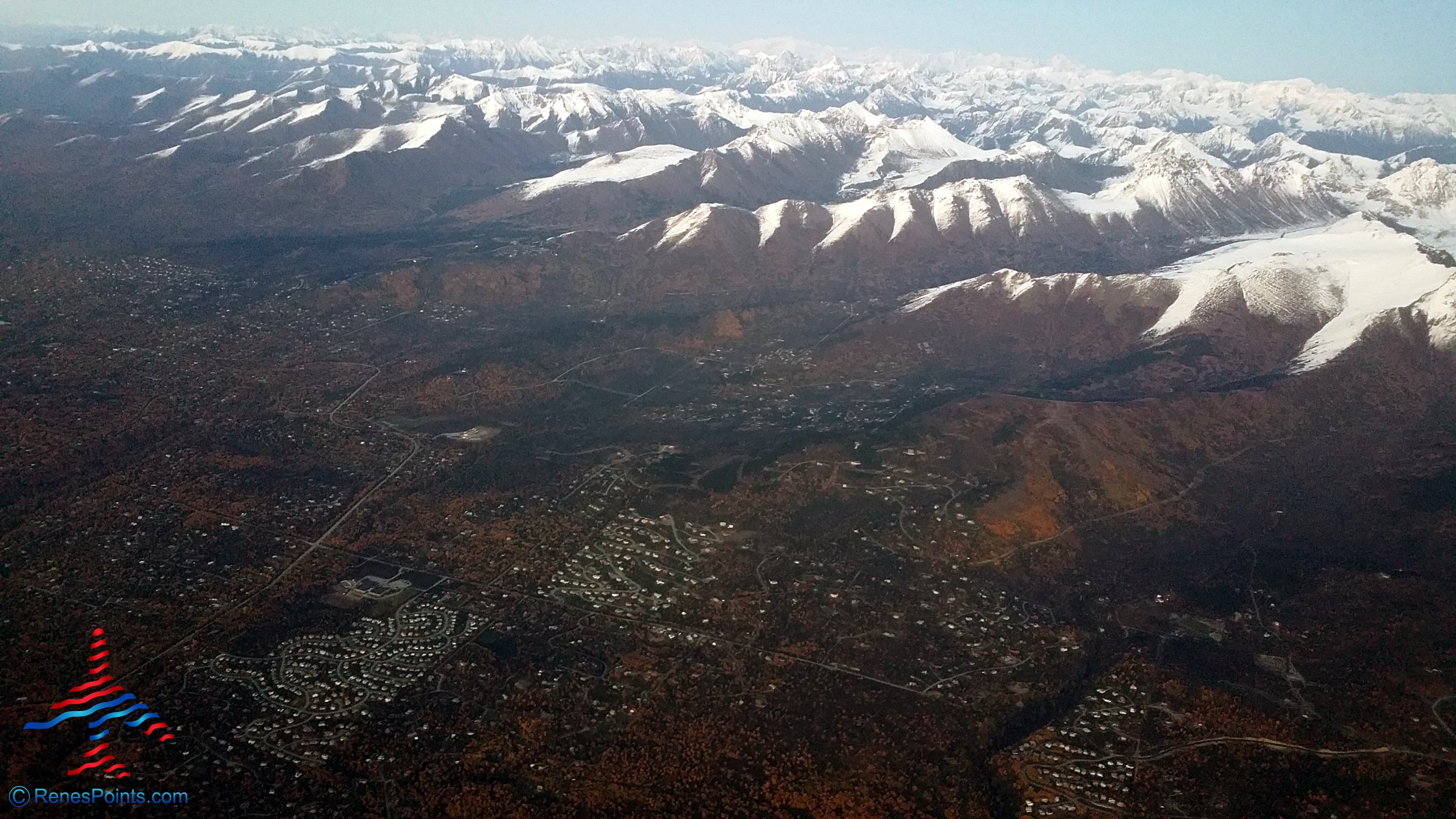 An Alaska Delta Elite Mileage Run: Amazing views flying to Alaska ANC