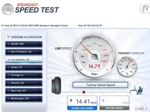wifi speed lax delta skyclub