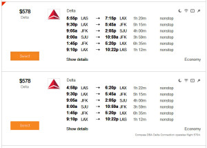 B Las Vegas to San Juan Puerto Rico Kayak fares