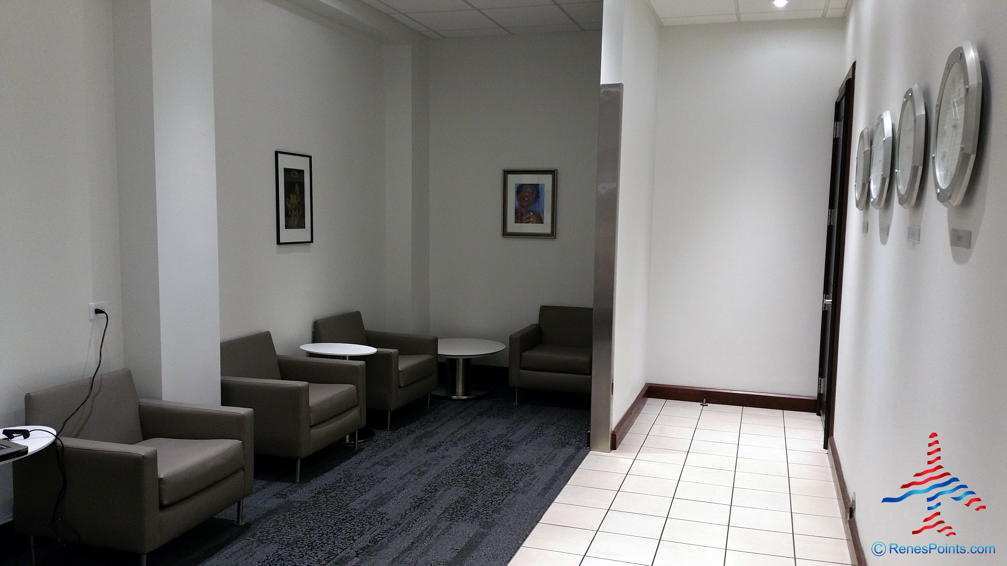 Delta Sky Club Atlanta ATL D concourse near D12 Review by Renes Points