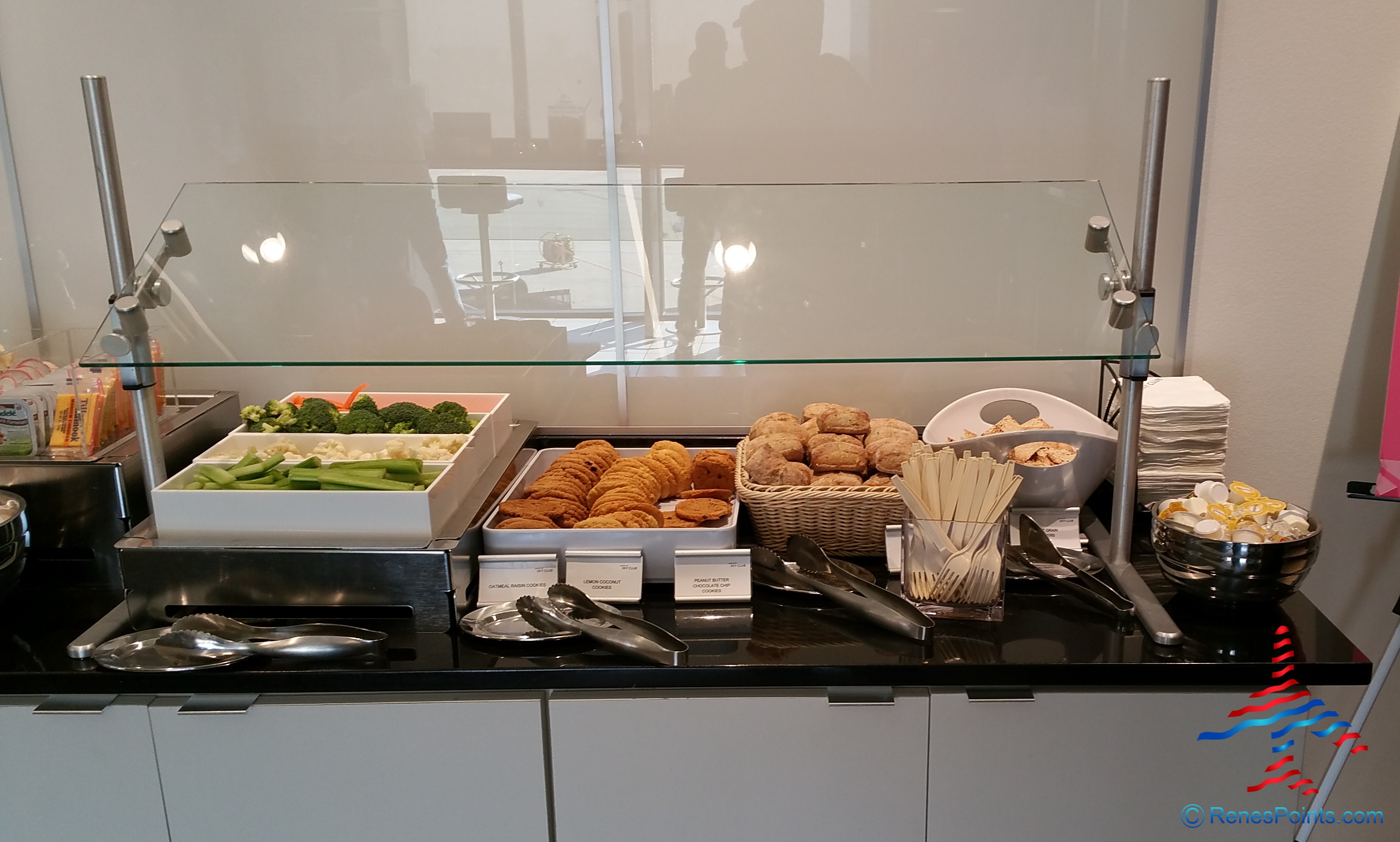 Delta Sky Club Atlanta ATL D concourse near D12 Review by Renes Points