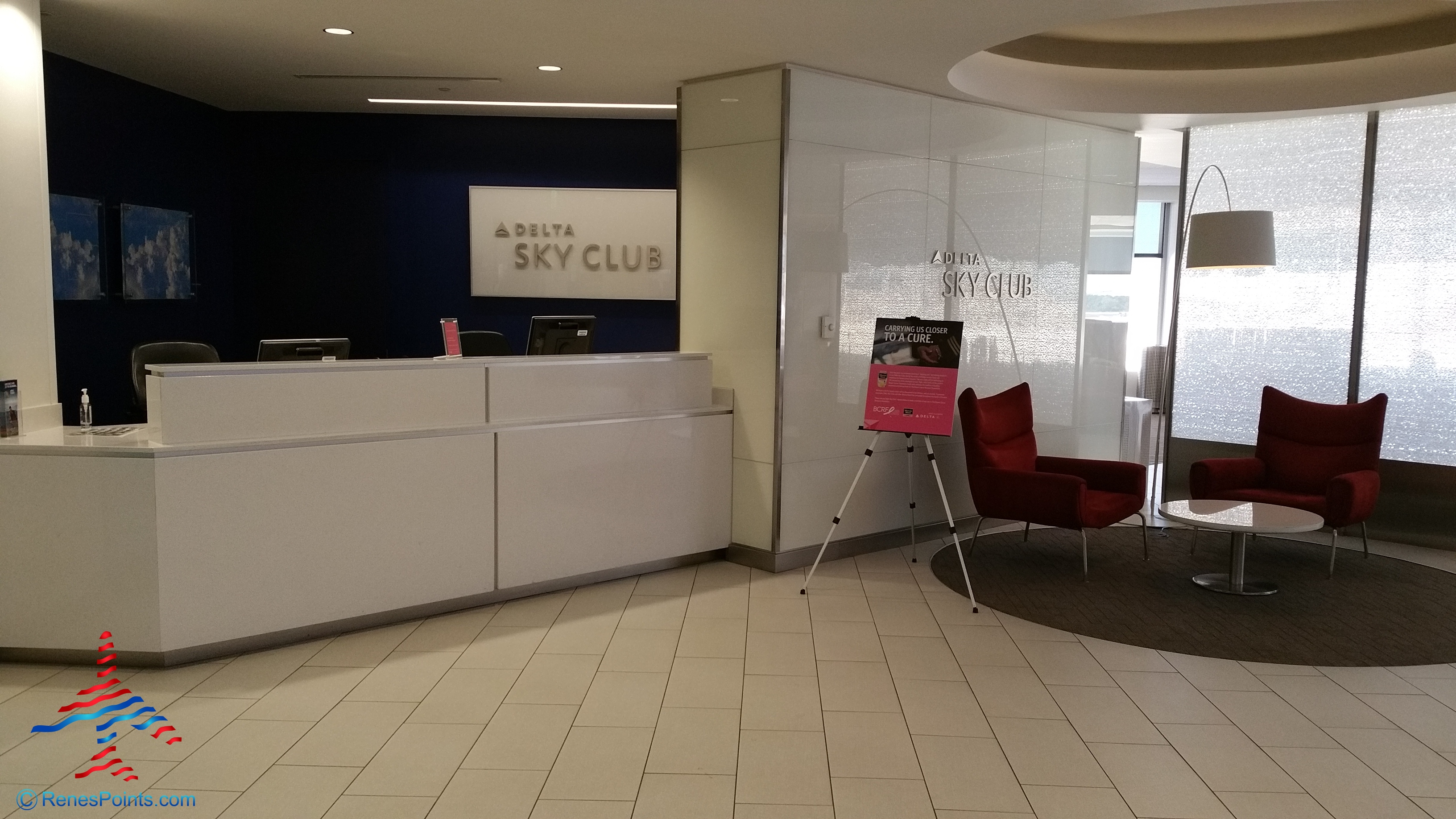 Delta Sky Club Atlanta ATL E concourse Review by Renes Points
