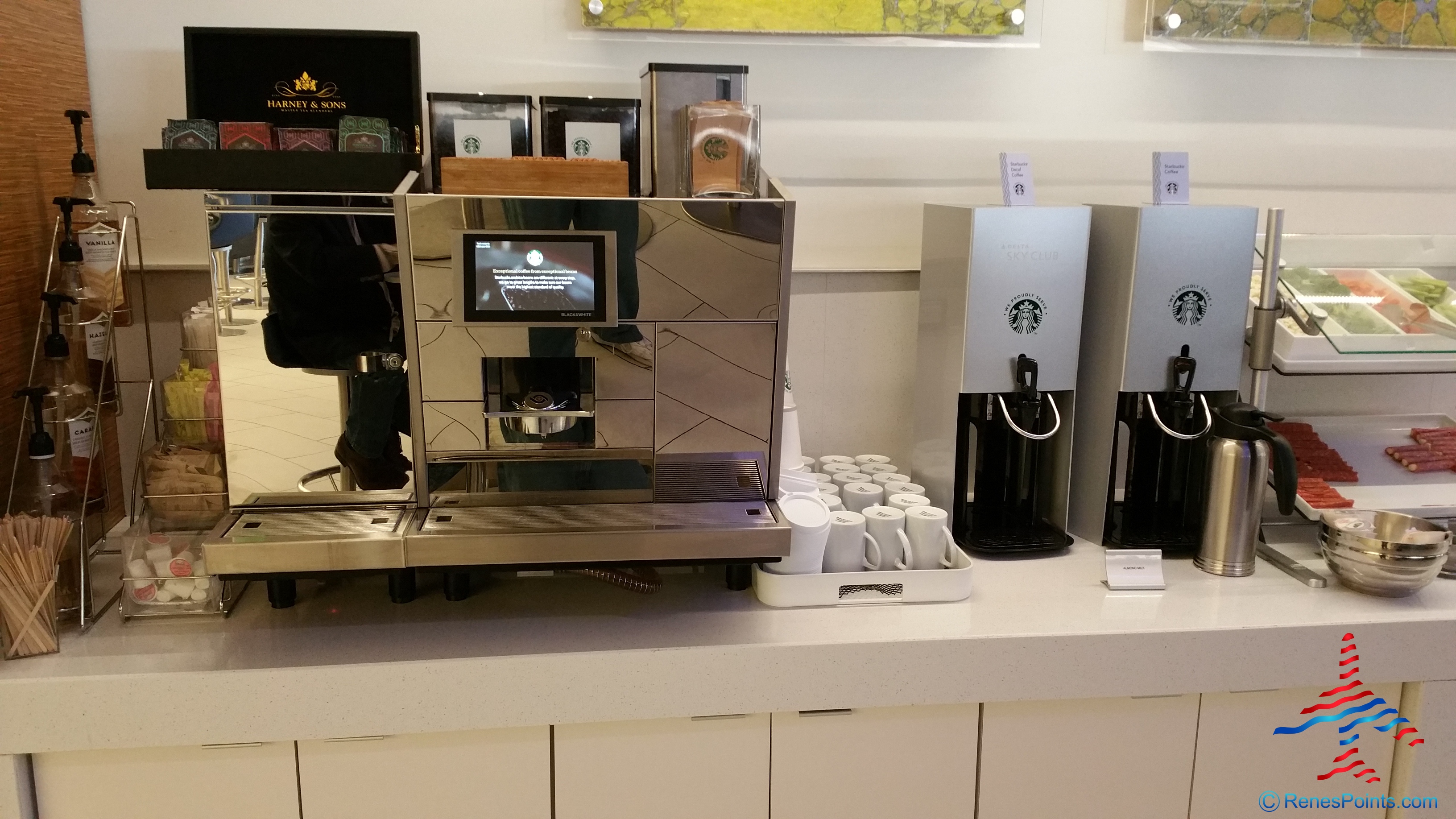 Delta Sky Club Atlanta ATL E concourse  Review by Renes Points