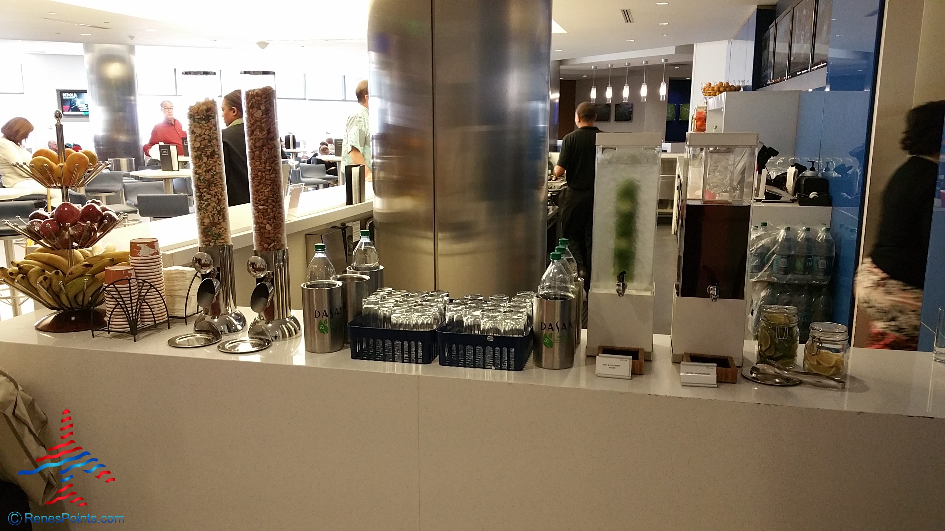 Delta Sky Club Atlanta ATL E concourse  Review by Renes Points