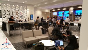 The Delta Sky Club at SFO San Francisco International Airport.