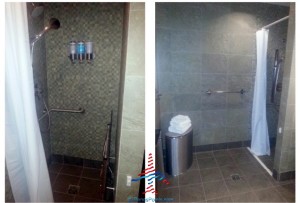 The Club at ATL showers RenesPoints blog