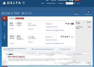 jfk to sfo delta-com