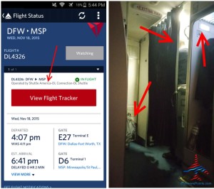 shuttle america flight dfw - msp dl4325 nov18-15 renespoints blog bad service