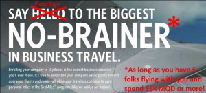 skybonus ad in sky mag delta