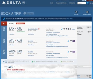 weekend lax to atl rt run