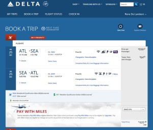 atl to sea 1st class 25dec