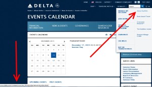 broken skymiles link on delta-com