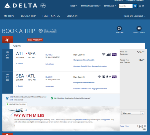 coach atl to sea 25th rt