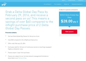 delta gogo global pass sales bogof