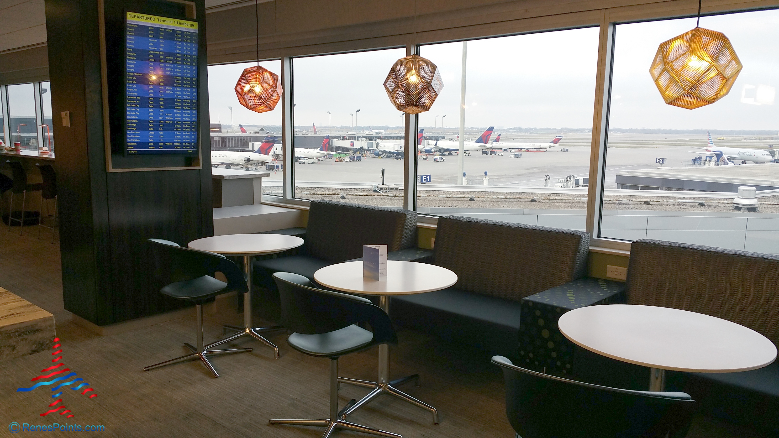 Escape lounge now open at Minneapolis MSP Airport. Opening day review by Eye of the Flyer