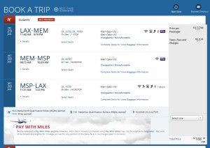 lax to msp with overnight