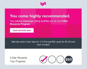lyft promo that stinks