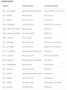 the club at US locations